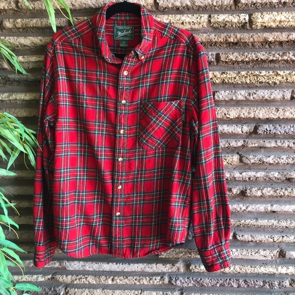 vintage red mens shirts
